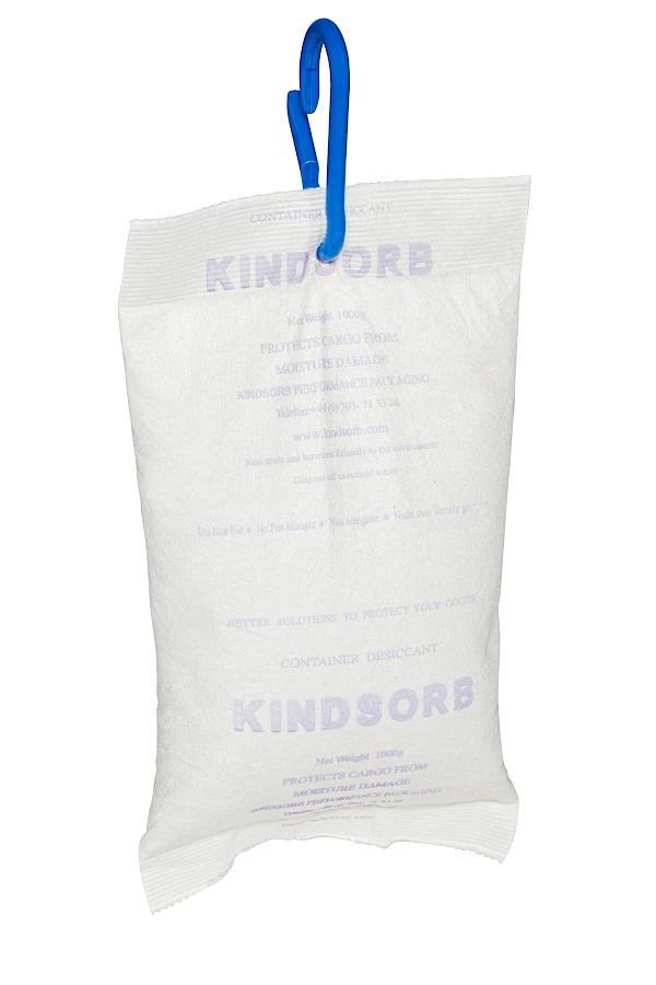 Kindsorb Trockenmittelbehälter mit Haken – 1000 g