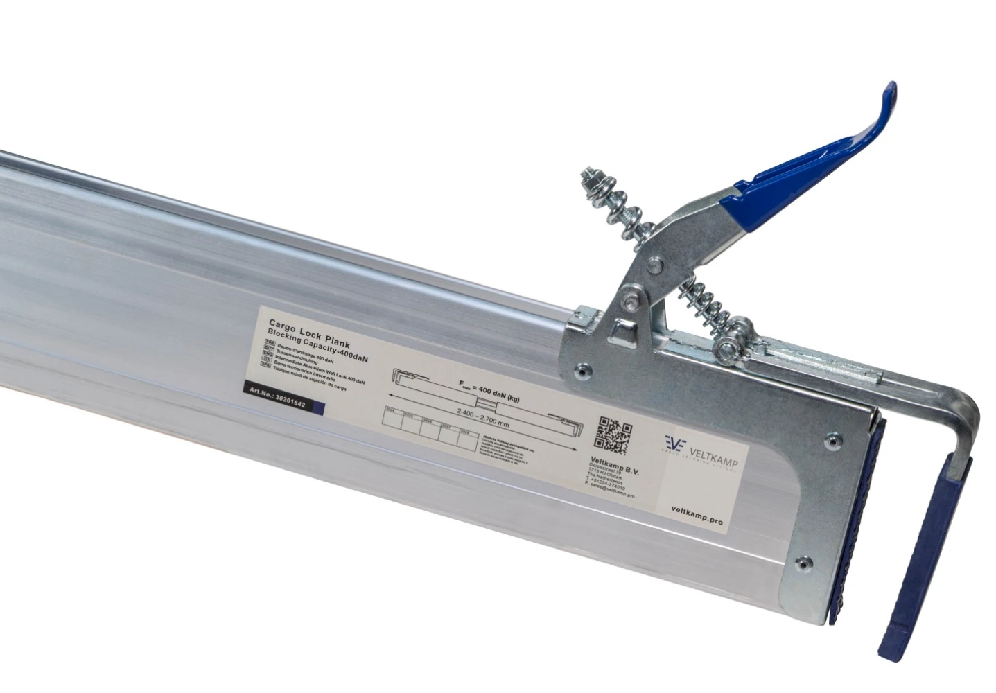 Estante con cerradura de carga - ALU - CLP2712