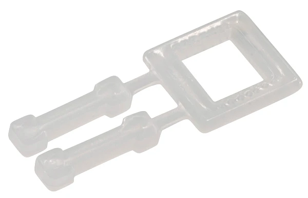 BP4-13 mm - Kunststoffschnallen Weiß - 5000 St