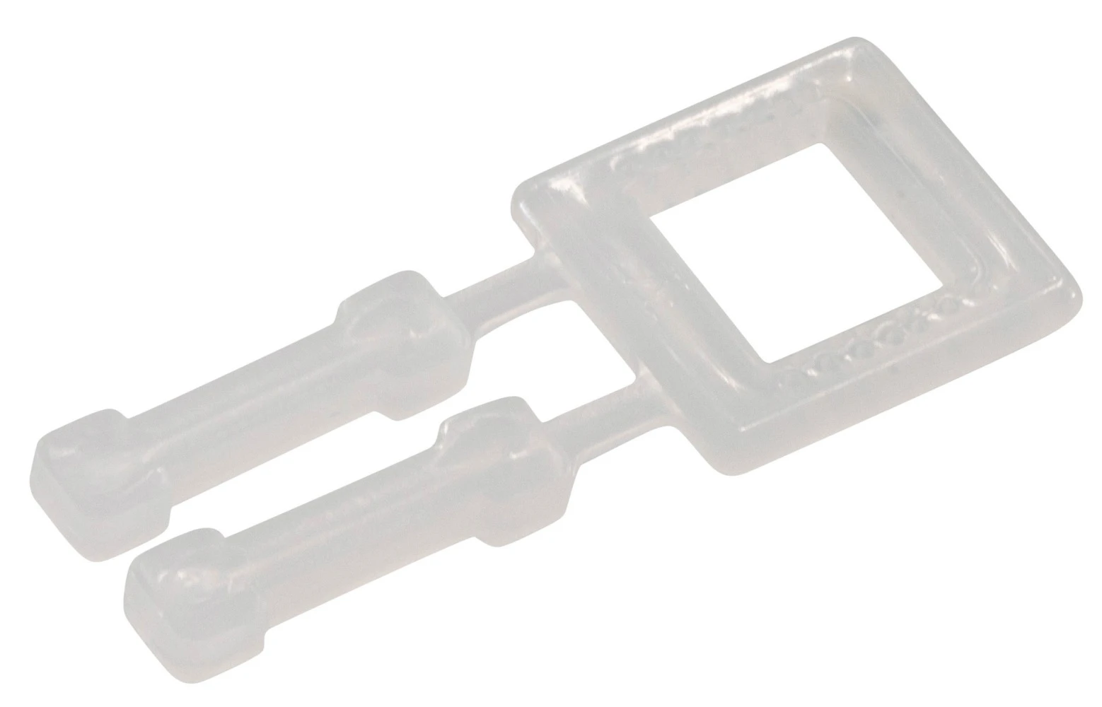 BP4-13 mm - boucles en plastique blanc - 1000 pièces