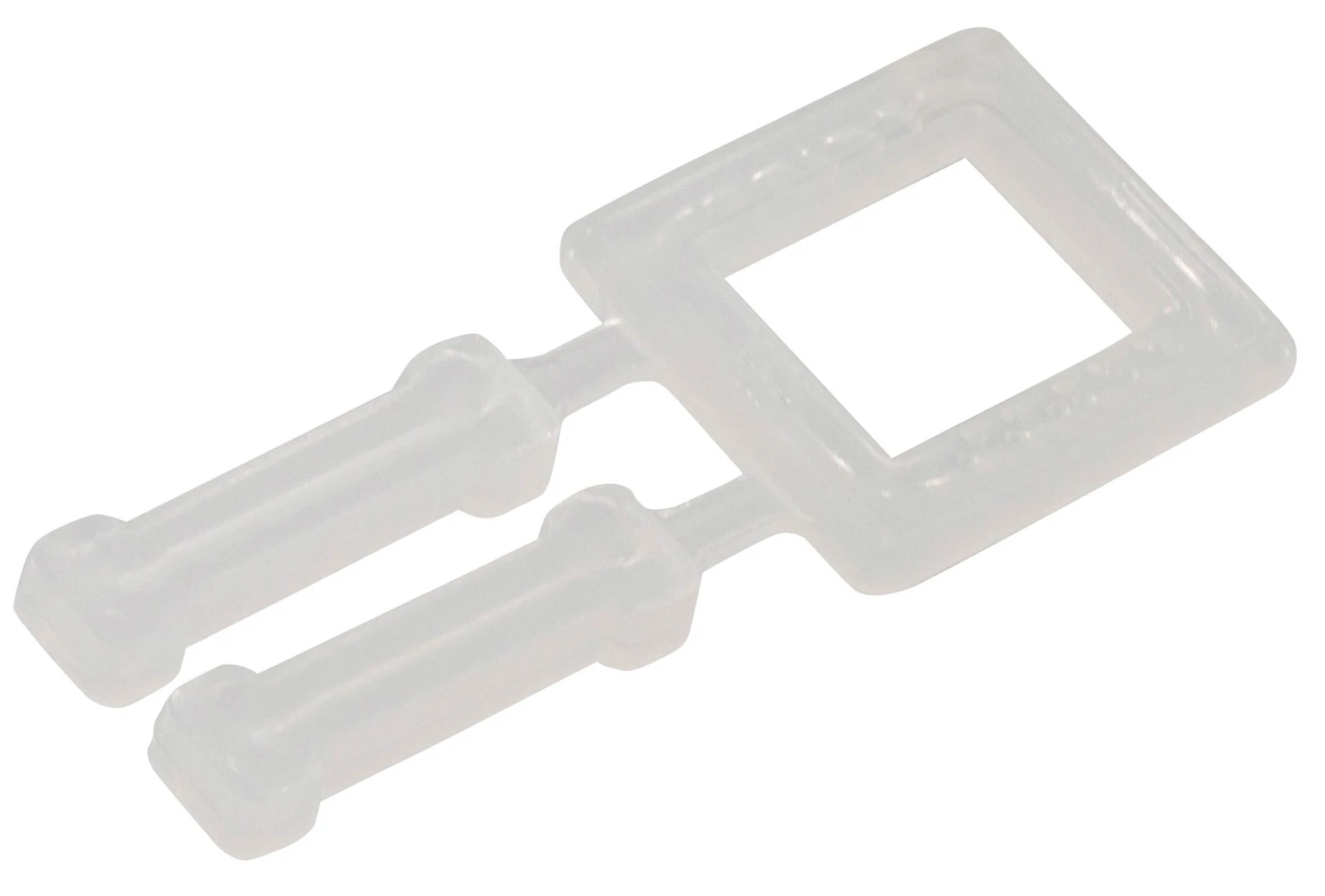 BP5-16 mm - boucles en plastique blanches - 1000 pièces