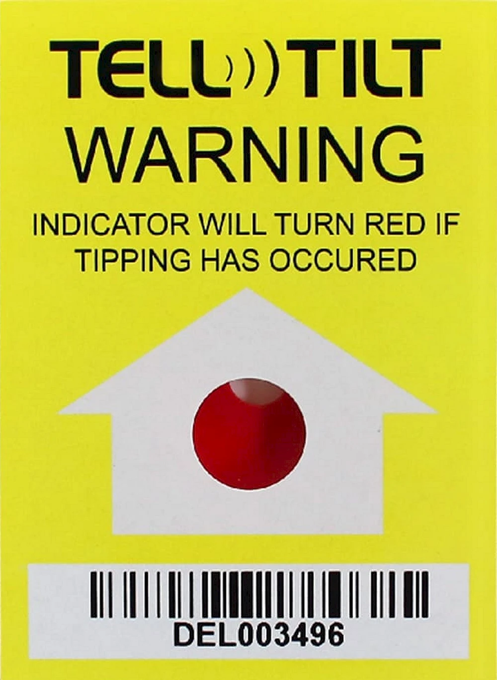 Tell Indicador de inclinación >80