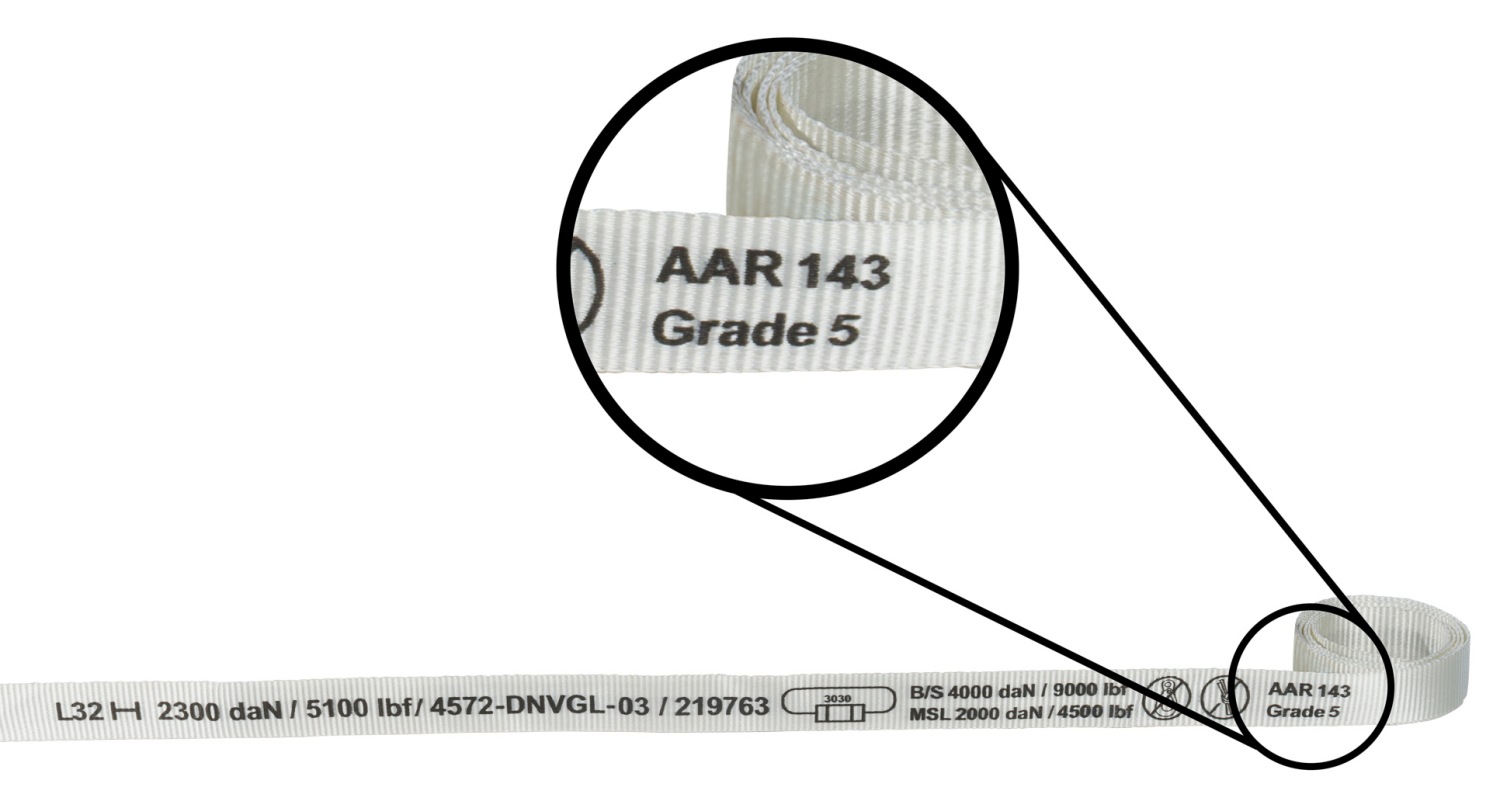 Sangle d'arrimage L32-2300 Veltkamp